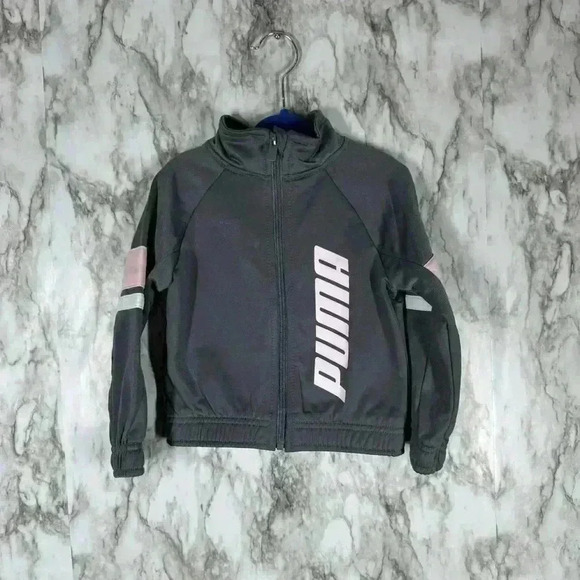 Puma Jump Suit 24 Month, Pink Gray and White - Picture 3 of 6